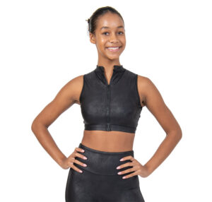 Sport top van Bloch met gekruiste banden op de rug