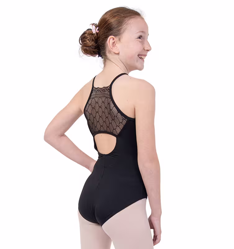 Pakje met kant over de schouderbladen