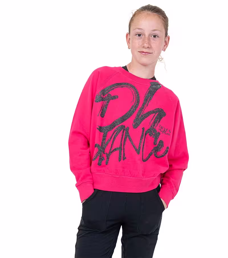 Sweater van Deha met grote zwarte opdruk
